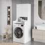Hanah Home Armario para Lavadora Val2-W Blanco